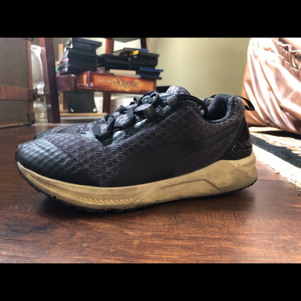 Puma ignite athletic shoes.